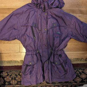 Vintage Mauve Winter Coat